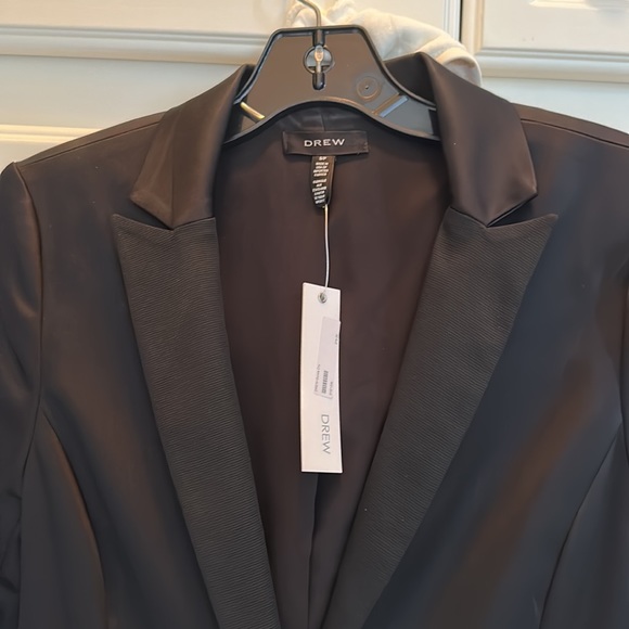 🖤 Drew Doves Cry Satin Blazer - NWT - size small 🖤 - Picture 5 of 12